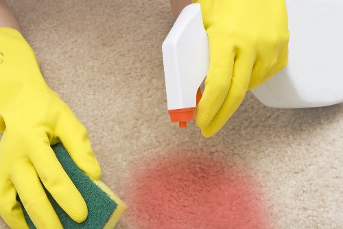 Office cleaners in Bermondsey maintaining a modern workplace