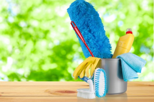 Professional oven cleaner in Bermondsey cleaning a kitchen oven