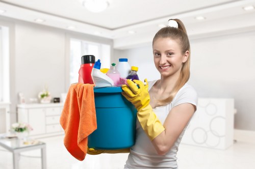 Professional cleaning service in a Bermondsey workplace