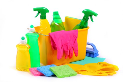 Local carpet cleaner treating stains in Bermondsey property